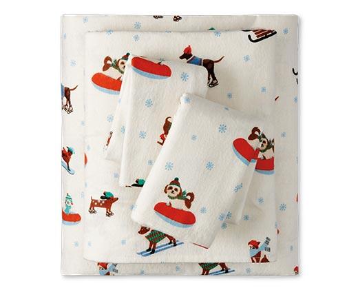 Huntington Home Twin or Full Flannel Sheets