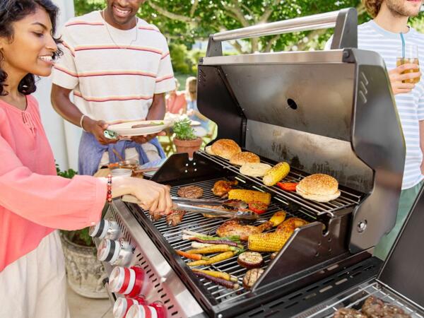 4 Burner Gas Barbecue