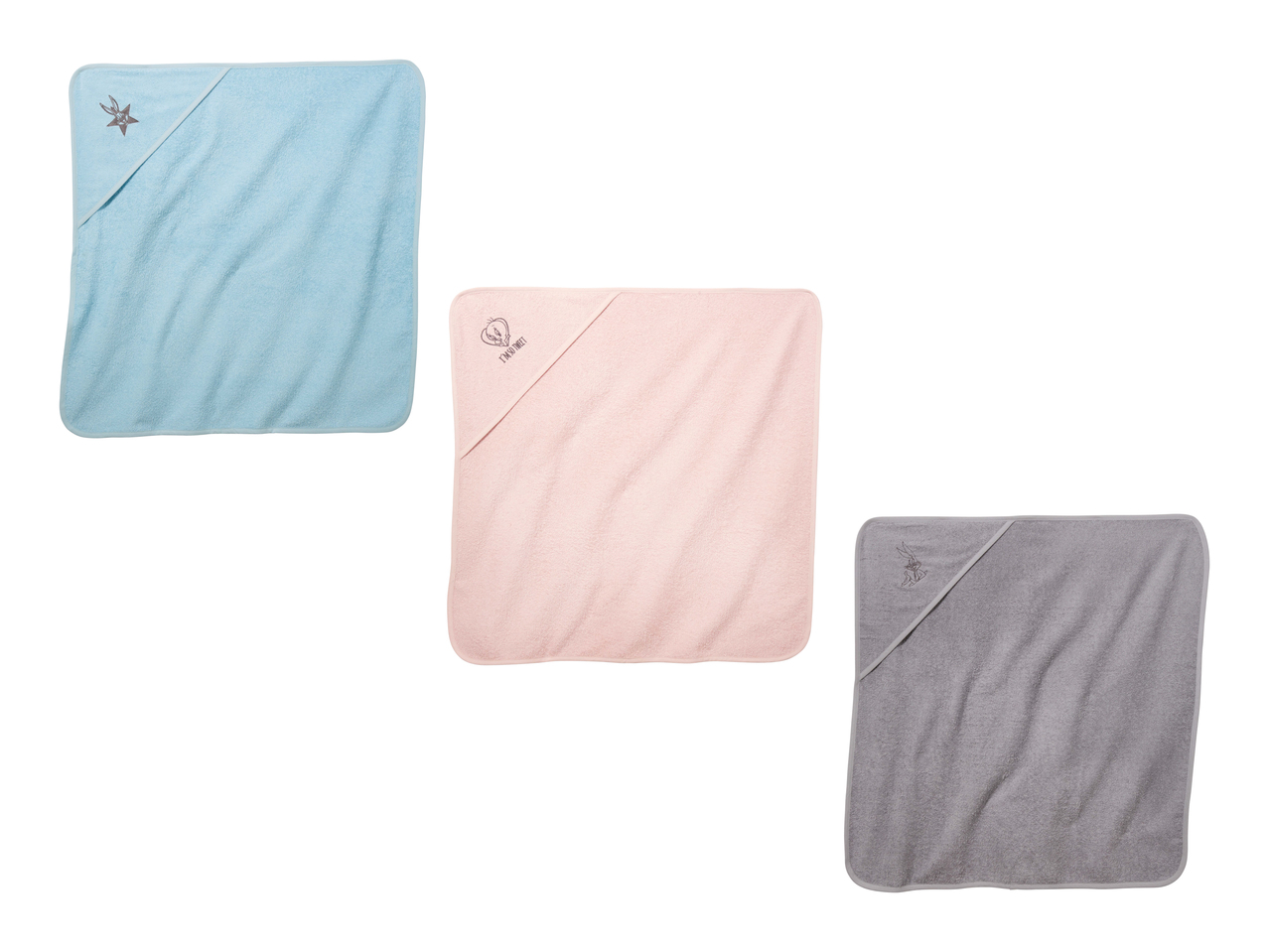 Sortie de bain à capuche bébé