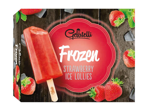 GELATELLI Stieleis mit Fruchtstückchen