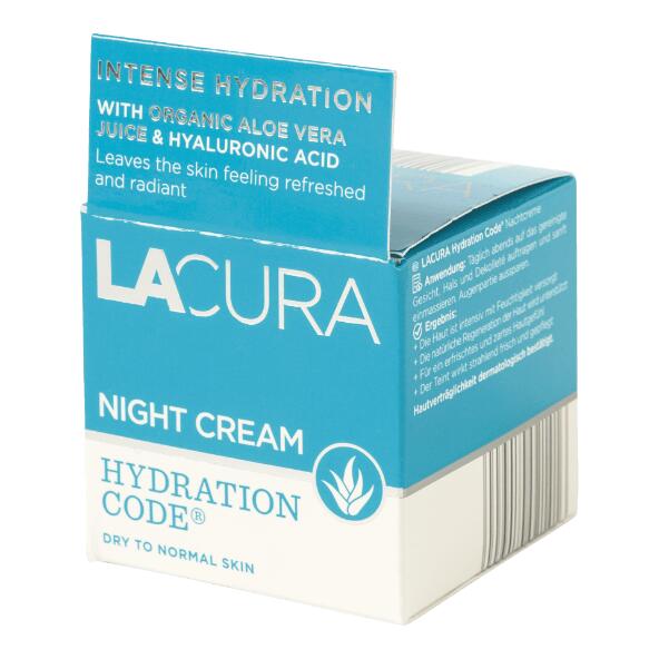 Crème de jour ou de nuit Hydration Code