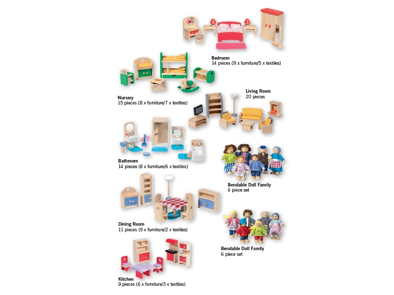 PLAYTIVE JUNIOR(R) Doll's House Furniture