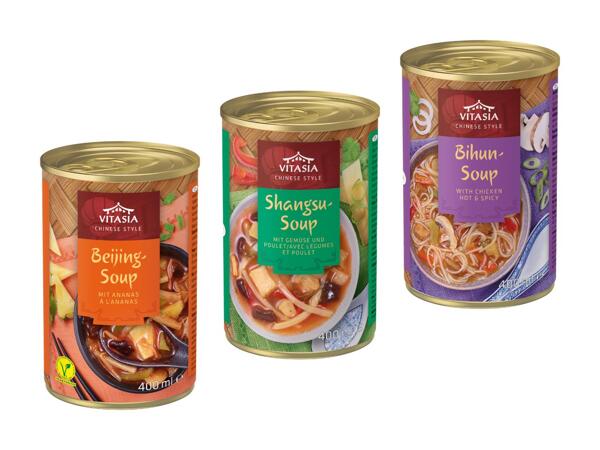 Soupes asiatiques