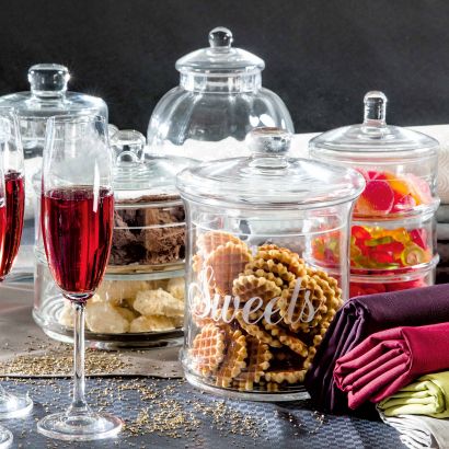Bonbonnière en verre