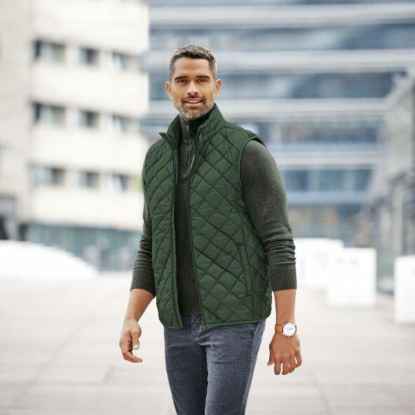 Quiltet vest