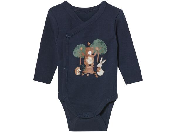 Baby Wrap-Over Bodysuit