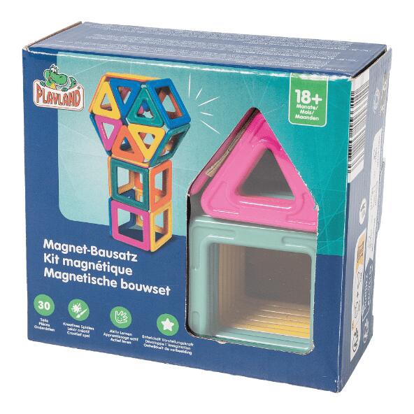 PLAYLAND(R) 				Magnetisches Bauset