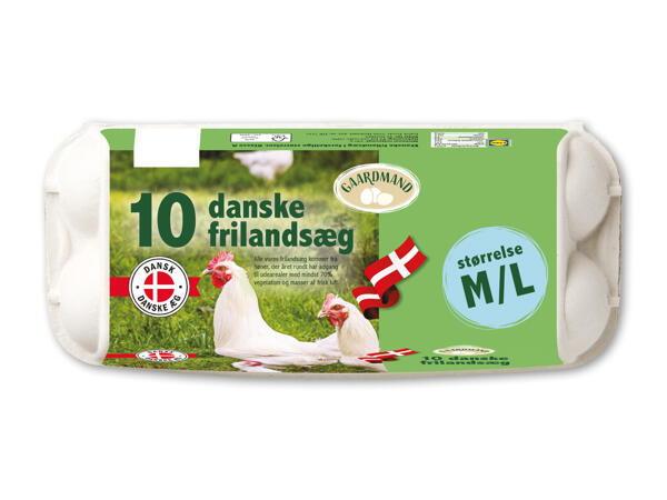 Danske frilandsæg