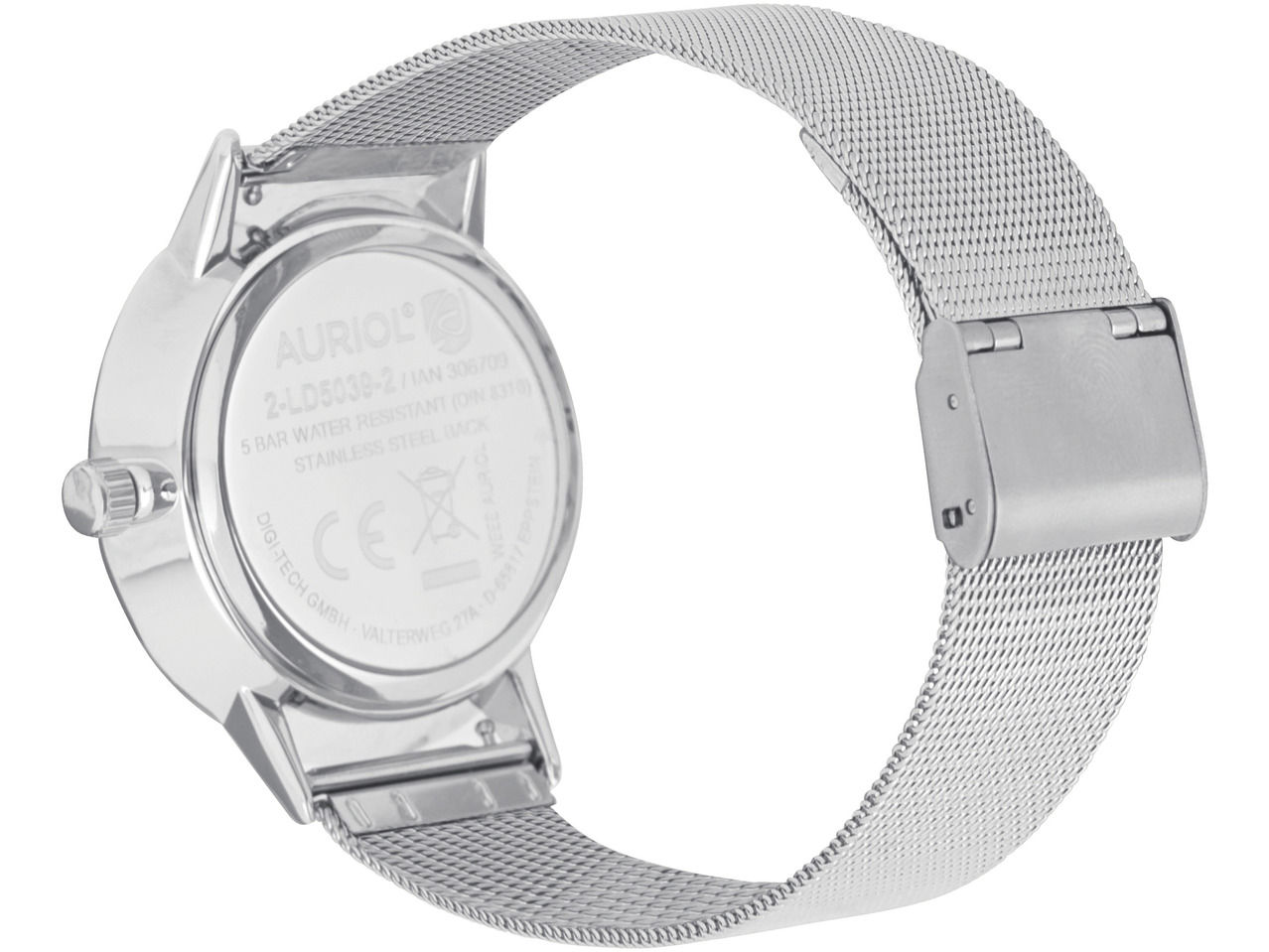 Watch with Exchangeable Strap