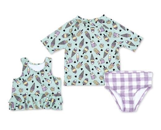 Lily & Dan 
 Toddler or Girls' 3-Piece Swimsuit