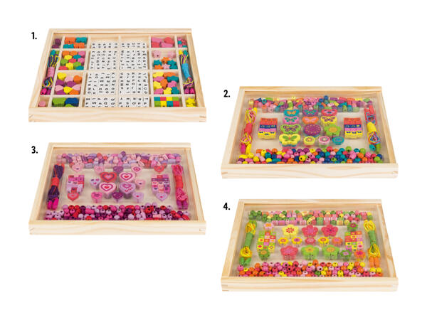 Set de perles en bois