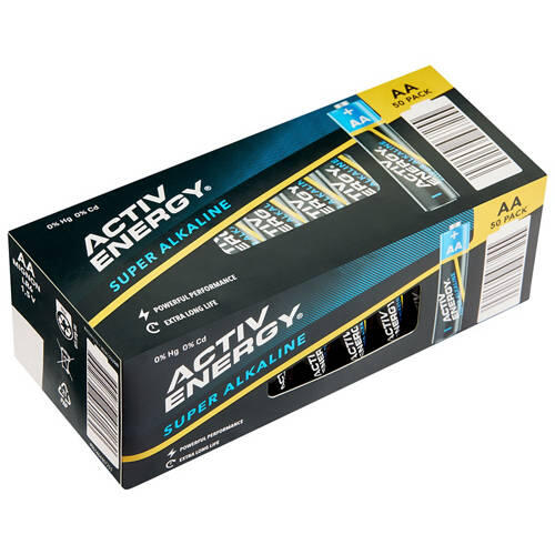 AA Batteries 50 Pack