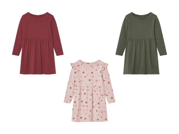 Robe côtelée pour enfant