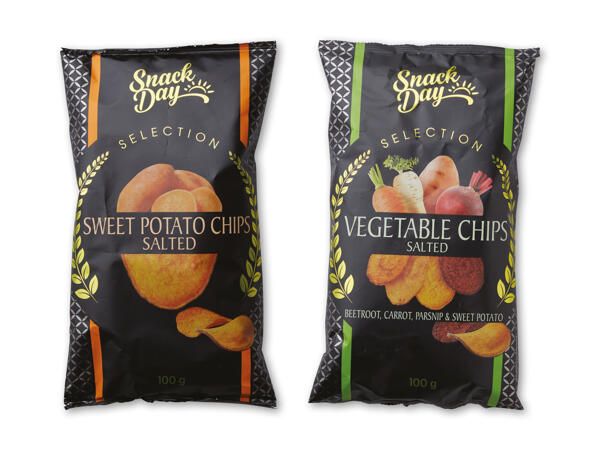 Premium rodfrugtchips
