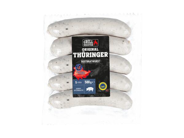 Original Thüringer Rostbratwurst