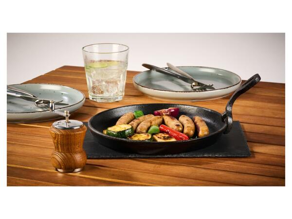 Barbecue Pan or Plate with Serving Platter