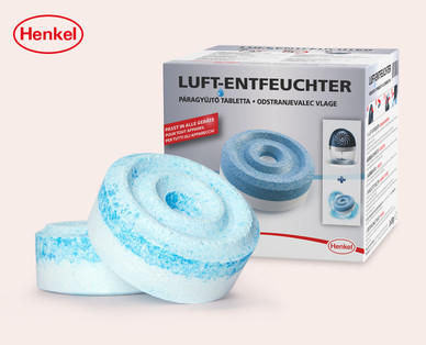 HENKEL Luftentfeuchter Nachfüll-Tabs, Doppelpkg.