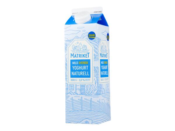 Yoghurt, naturell