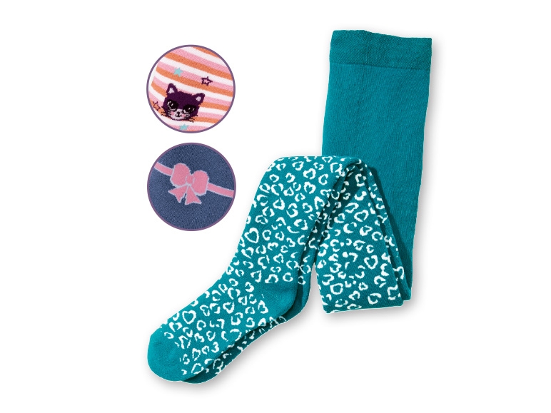 Lupilu Girls' Plush Tights