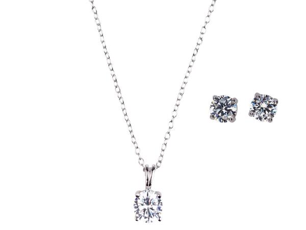 Premium Sterling Silver Jewellery Set