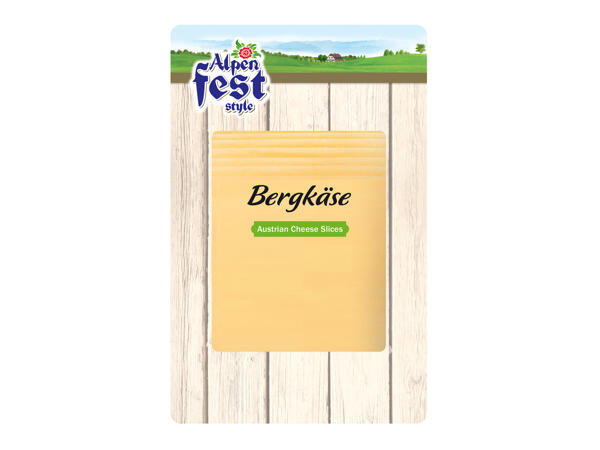 Sliced Bergkäse