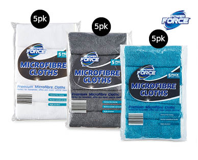 Microfibre Cloths 5pk