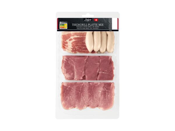 Carni assortite per grill da tavola