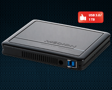 MEDION(R) Externe Festplatte, 1 TB