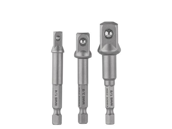 Bit Extension, Drywall Bit Set or Square Adaptor Set