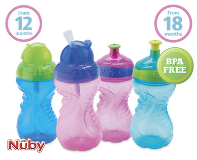 Nuby Flip-It Cup/Easy-Grip Pop Up Cup
