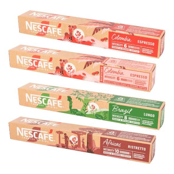 NESCAFÉ FARMERS ORIGINS(R) 				Kaffeekapseln, 10 St.