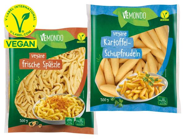 Vegane Teigwaren