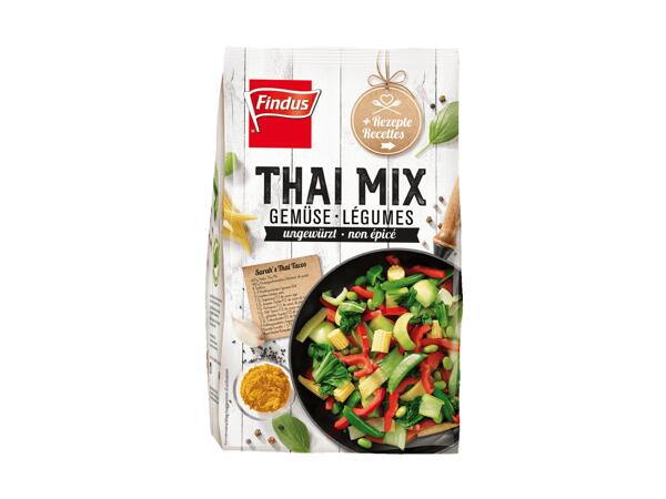 Mélange de légumes thaï Findus