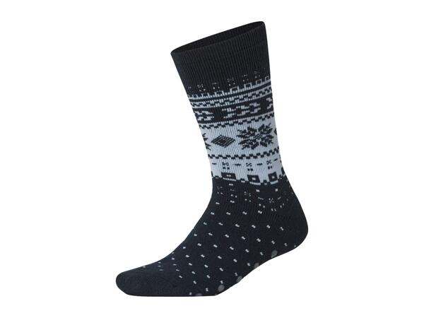 Esmara Men's Navy Thermal Socks - 2 Pairs