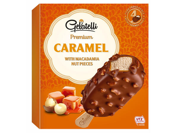 Glace avec sauce