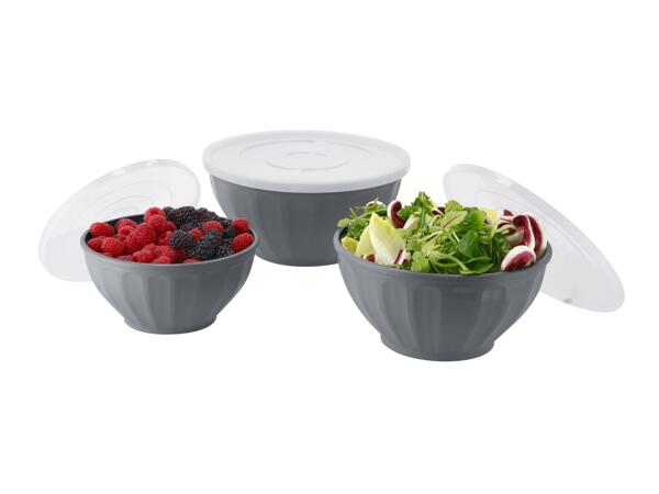 Silvercrest Grey Bowl Set - Set of 3