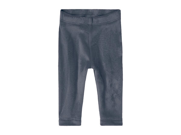 Lupilu Plush Baby Leggings - 2 pack