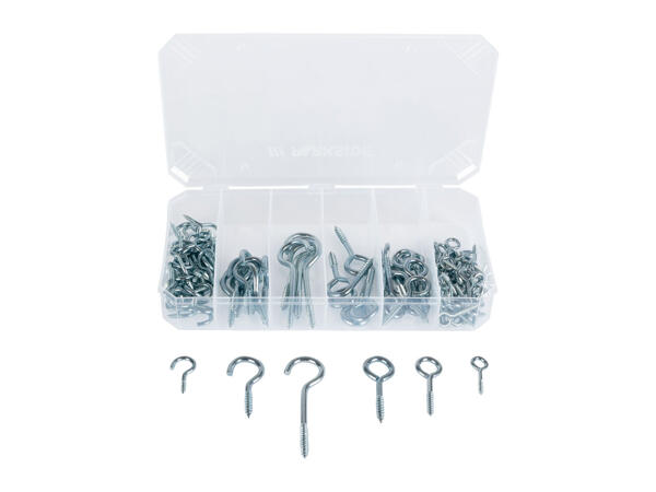 Parkside Assorted Hooks / Washer / Hex 6 Nuts