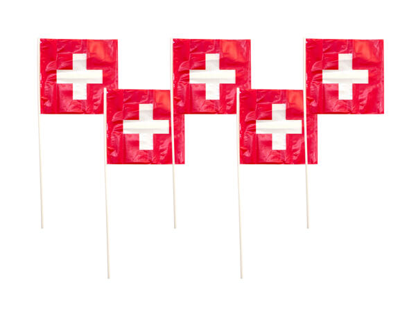 Drapeaux, lot de 5