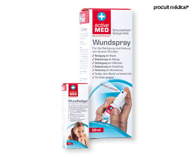 Gel/Spray désinfectant ACTIVE MED