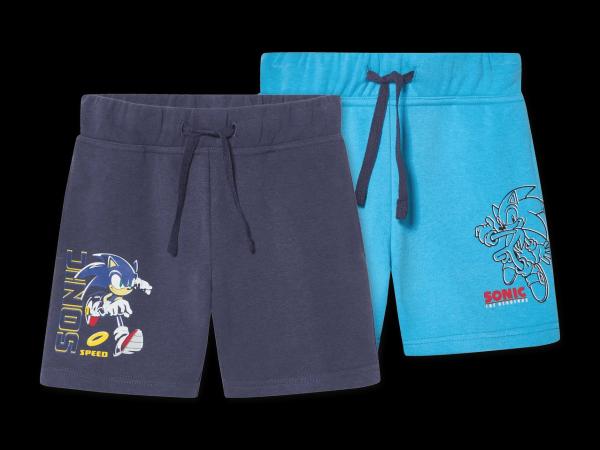 Kleinkinder Sweatshorts, 2 Stück