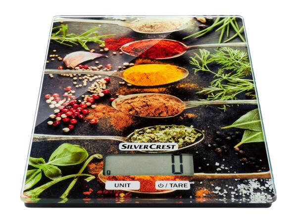 Silvercrest Kitchen Tools Digital Kitchen Scales With a Spice-Themed Design