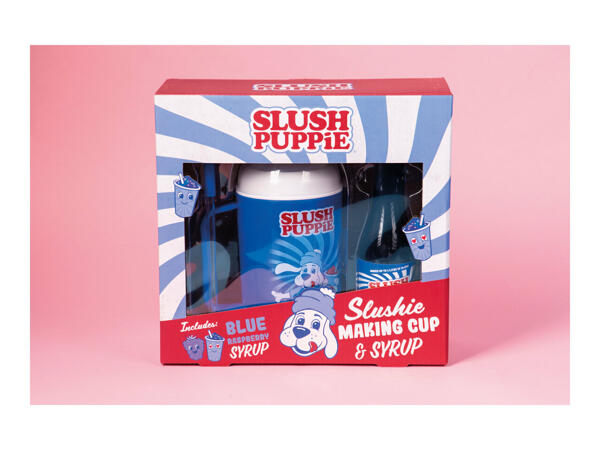 Slush Puppie Slushie-Making Cup & Syrup Set