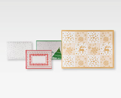 KOKETT Weihnachts-Papiertischsets