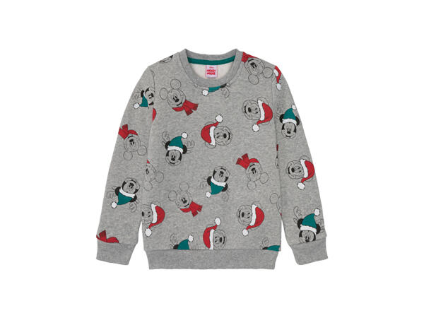 Boys' Sweatshirt "Mickey Mouse, Spiderman, Star Wars"