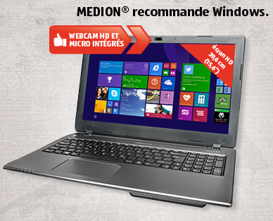 Ordinateur portable, 39,6 cm (15,6") MEDION(R) AKOYA(R)