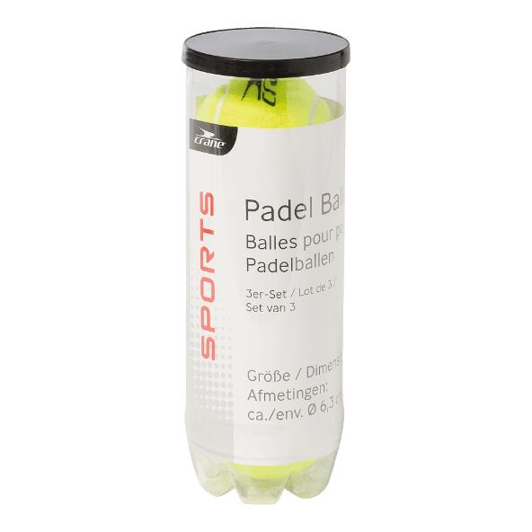 CRANE(R) 				Padelballen, 3 st.