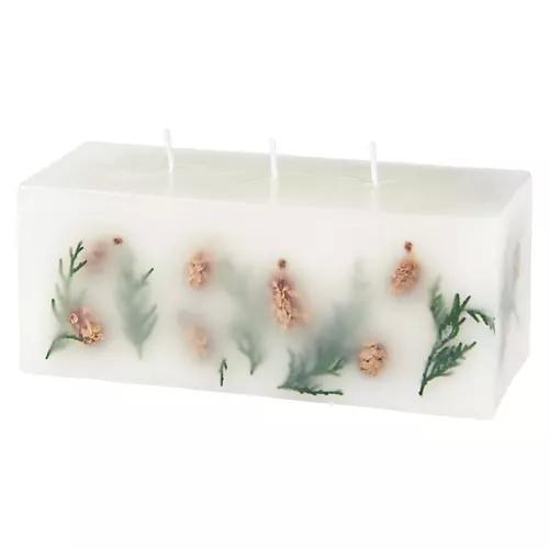 Inclusion Candle Square - Scandinavian Forest