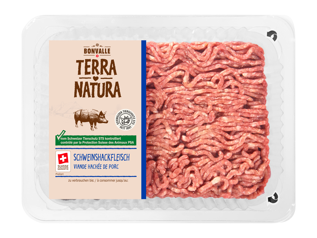Viande hachée de porc