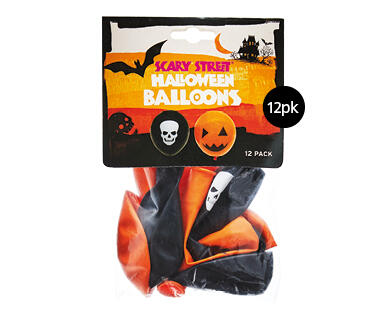 Halloween Decorations – Tape and Balloons